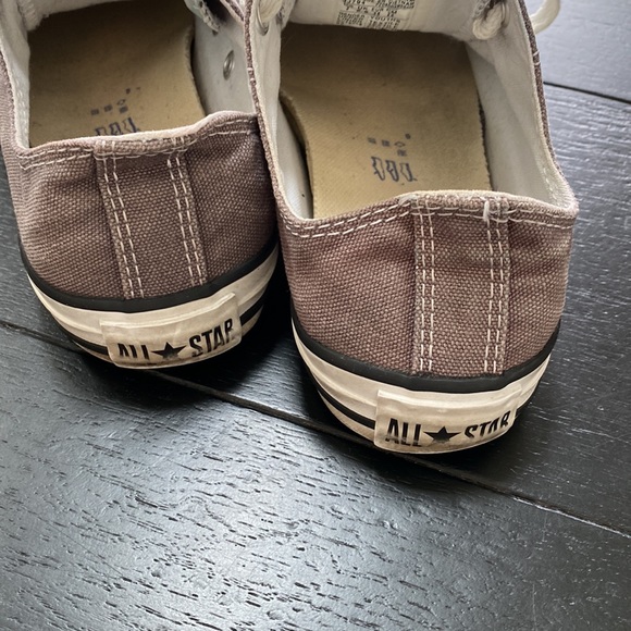 Converse All Stars Sneakers. Gray/White. Youth size 3. - Picture 3 of 7